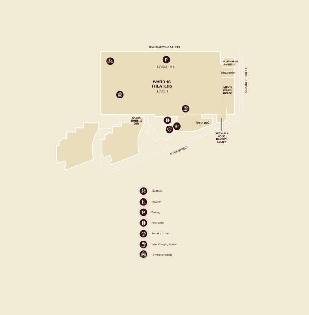 Ward Entertainment Center Floorplan