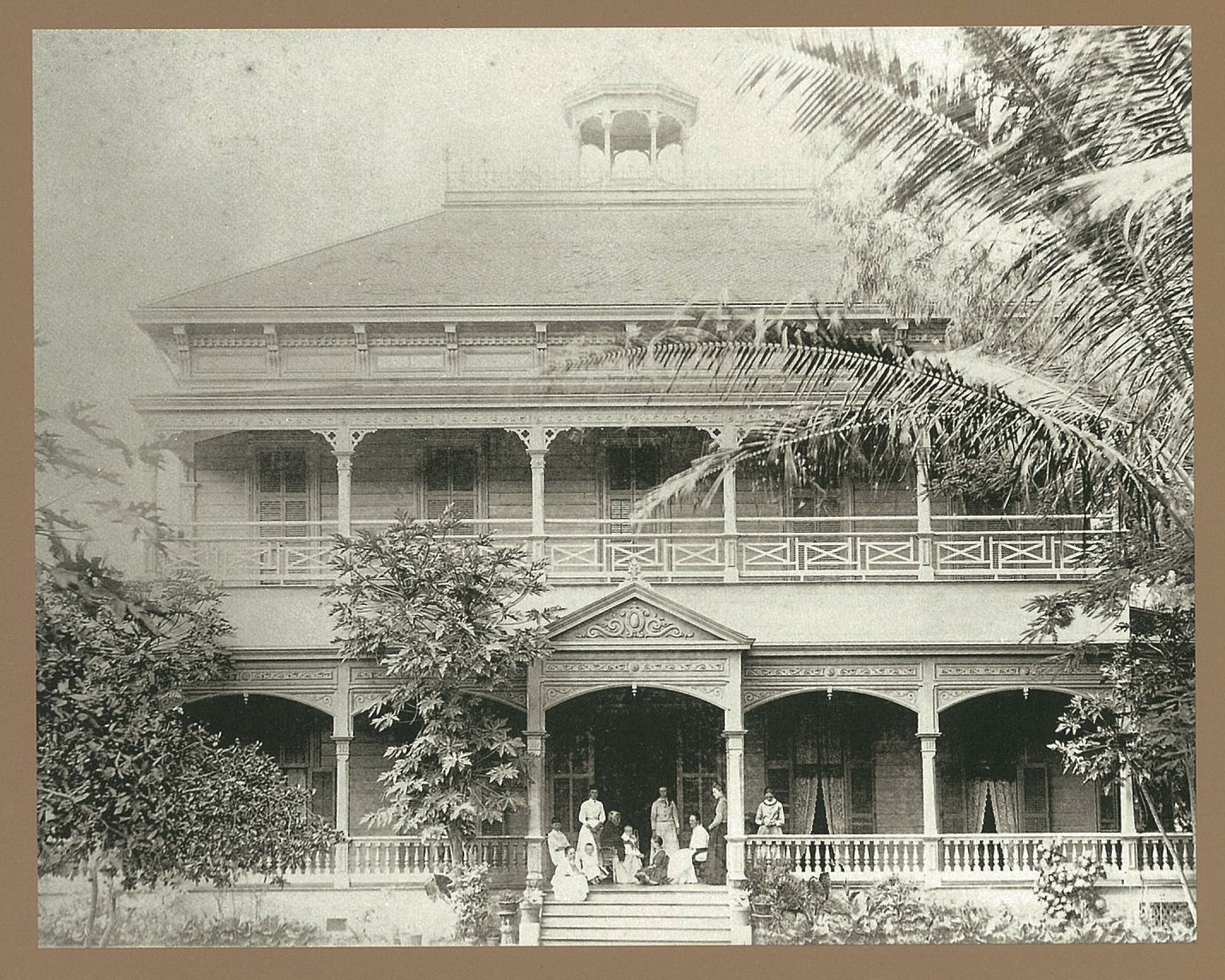 Looking Back at Old Plantation