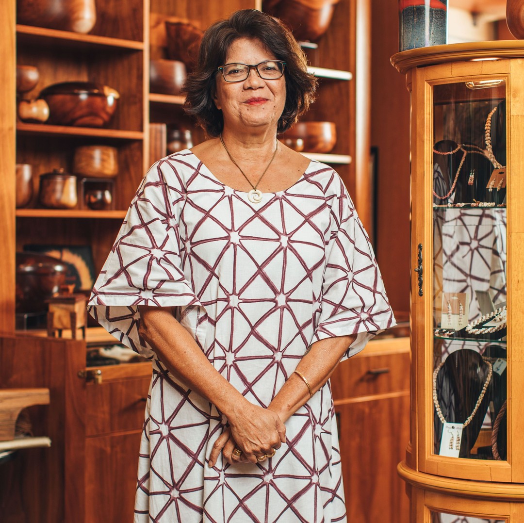 Maile Meyer founded Nā Mea Hawai‘i with the intent of creating a place of pride and respect for Hawaiian culture. Over the years, it’s become a community cornerstone, offering many fascinating classes and events, as well as promoting Hawaiian products and businesses.  Check out Nā Mea’s online store to pick up something special! #WeAreWard  @na_mea_hawaii