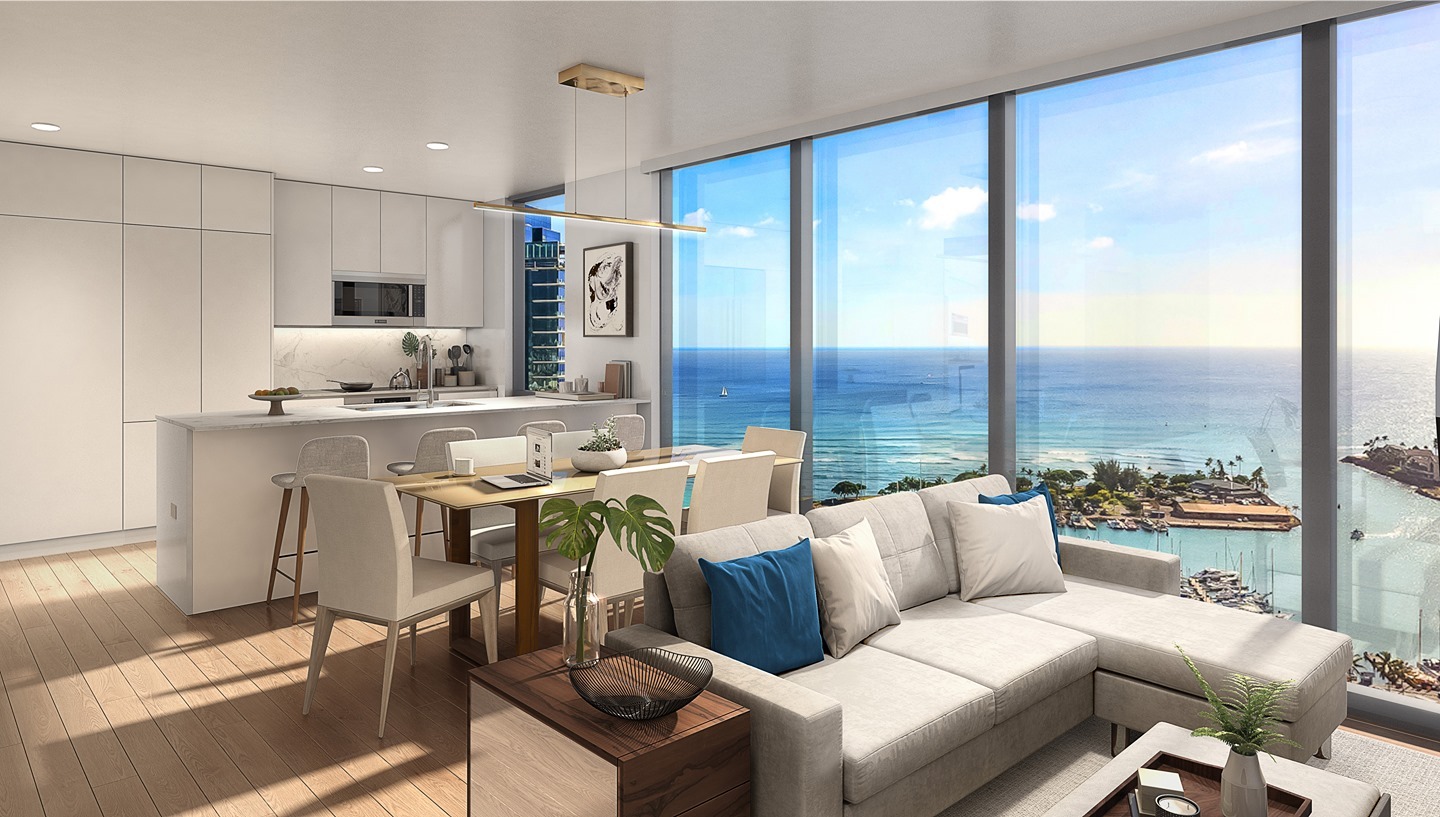 At ‘A‘ali‘i, the comfort of easy island living is yours, with modern, well-designed residences and amenities for how you live today. Every detail is thoughtfully curated with custom high-end elements designed to help you live better.