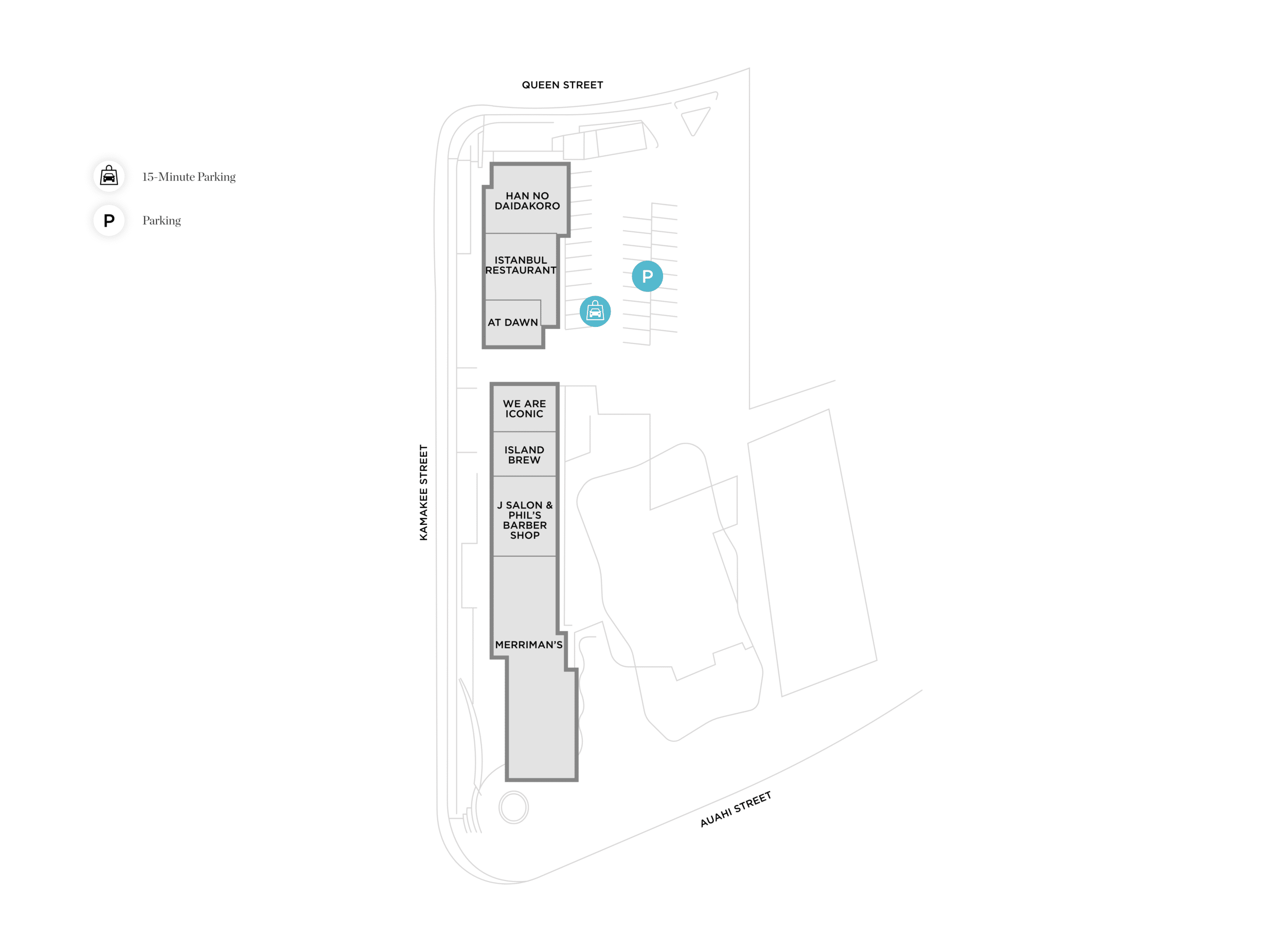 Anaha Shops Floorplan