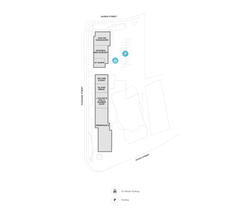 Anaha Shops Floorplan