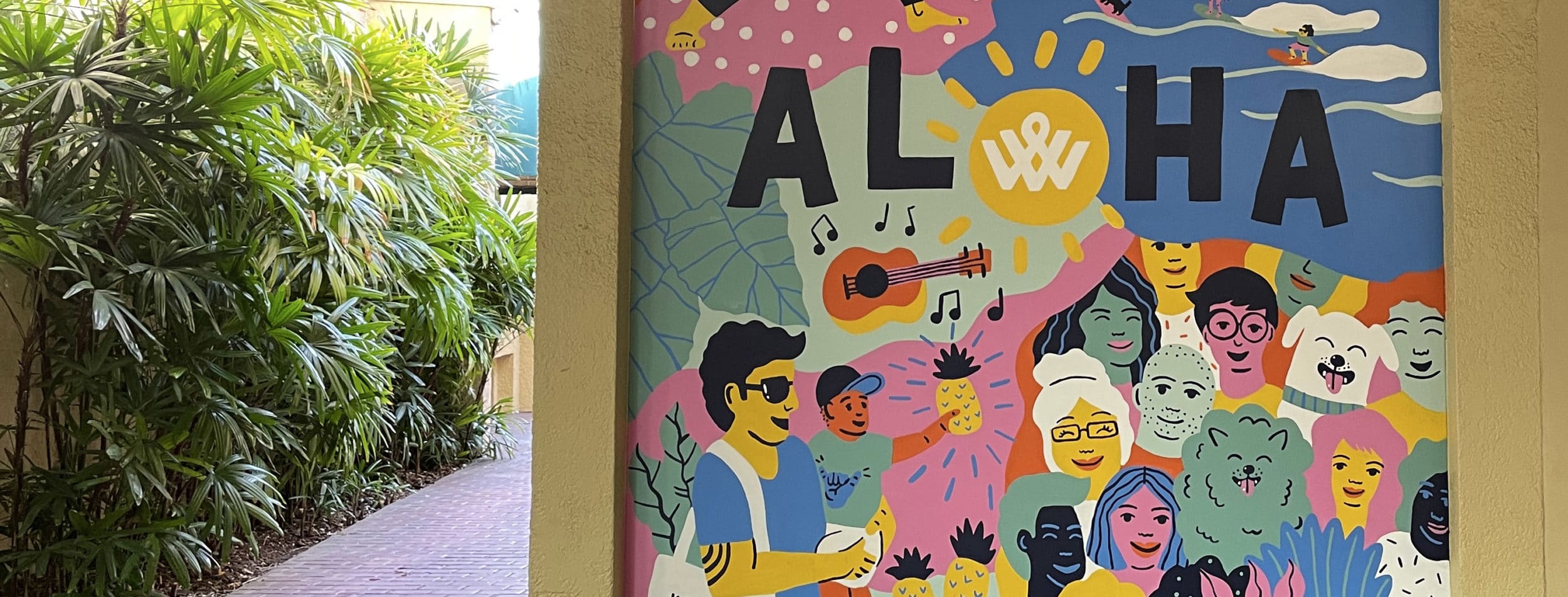 Aloha wall art