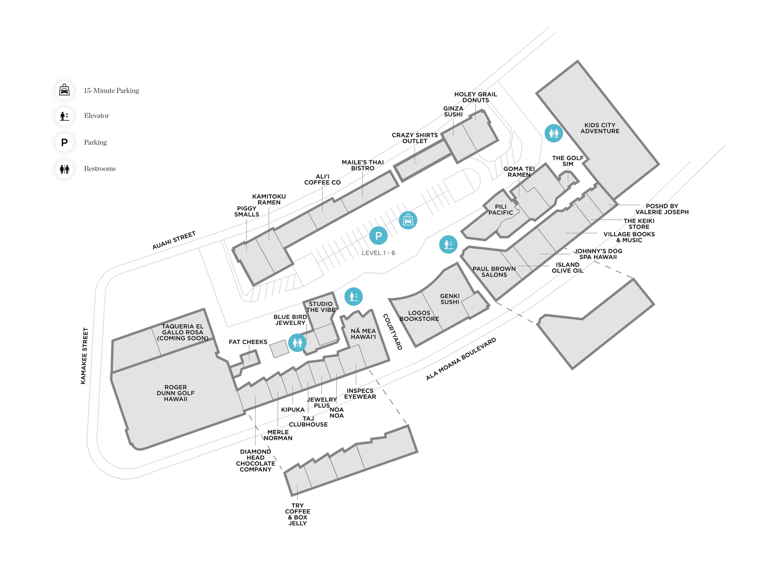 Ward Centre Floorplan