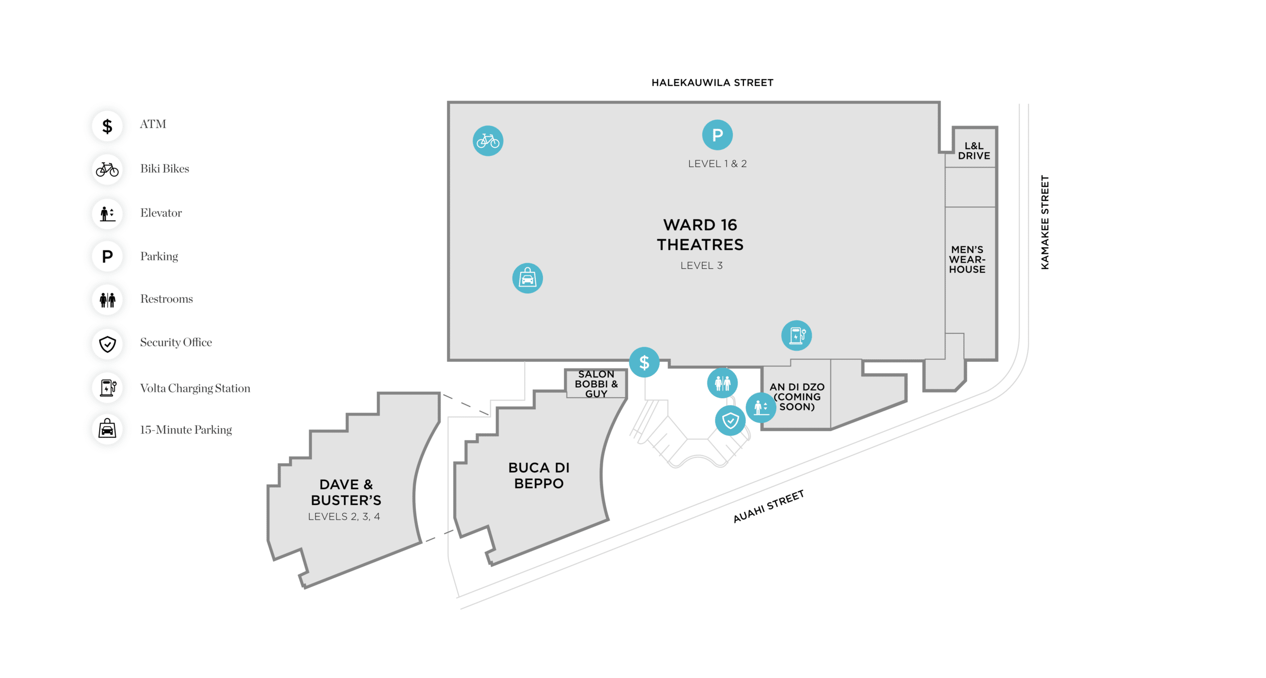 Ward Entertainment Center Floorplan