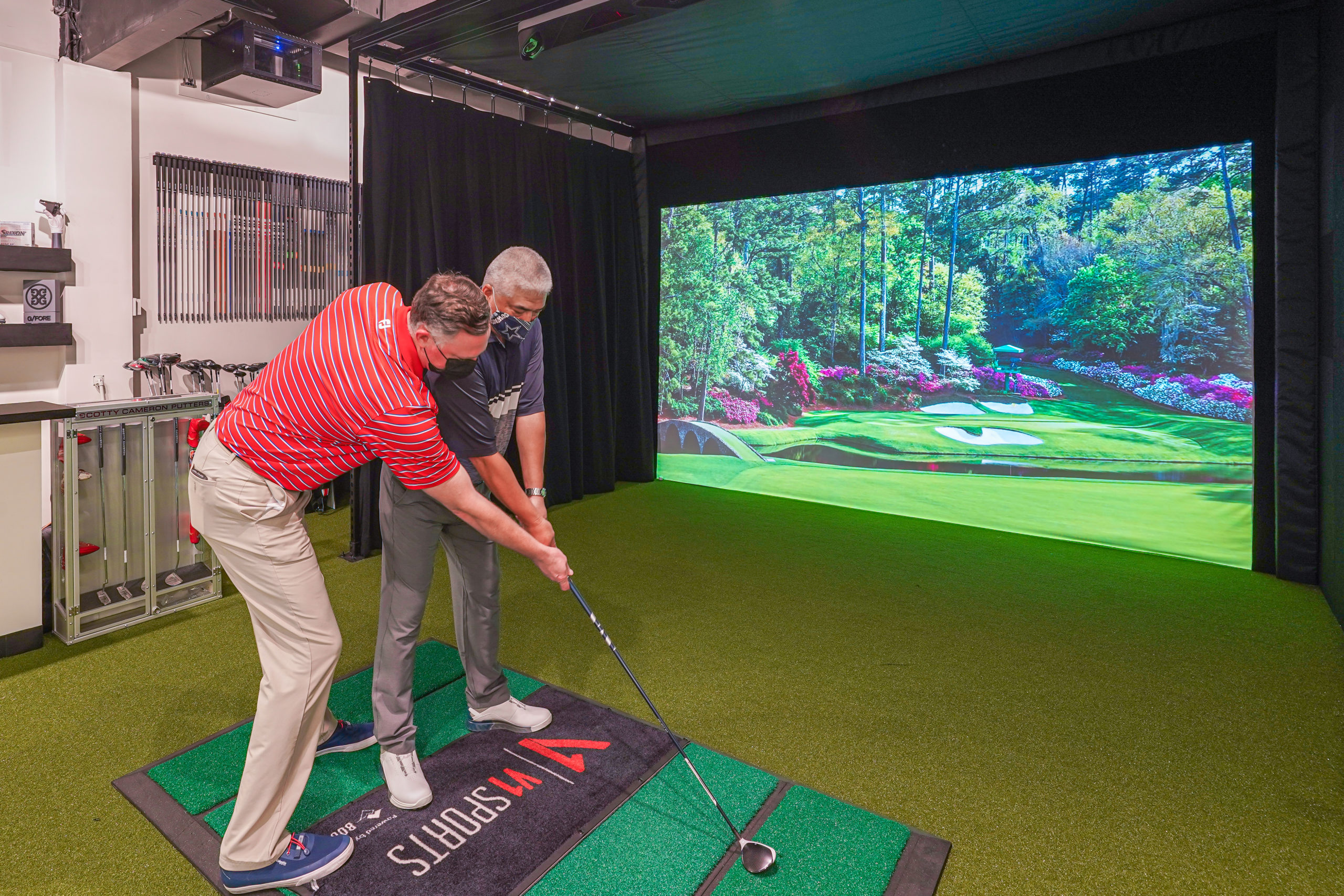 The Golf Sim Powered by Roger Dunn Golf Hawaii