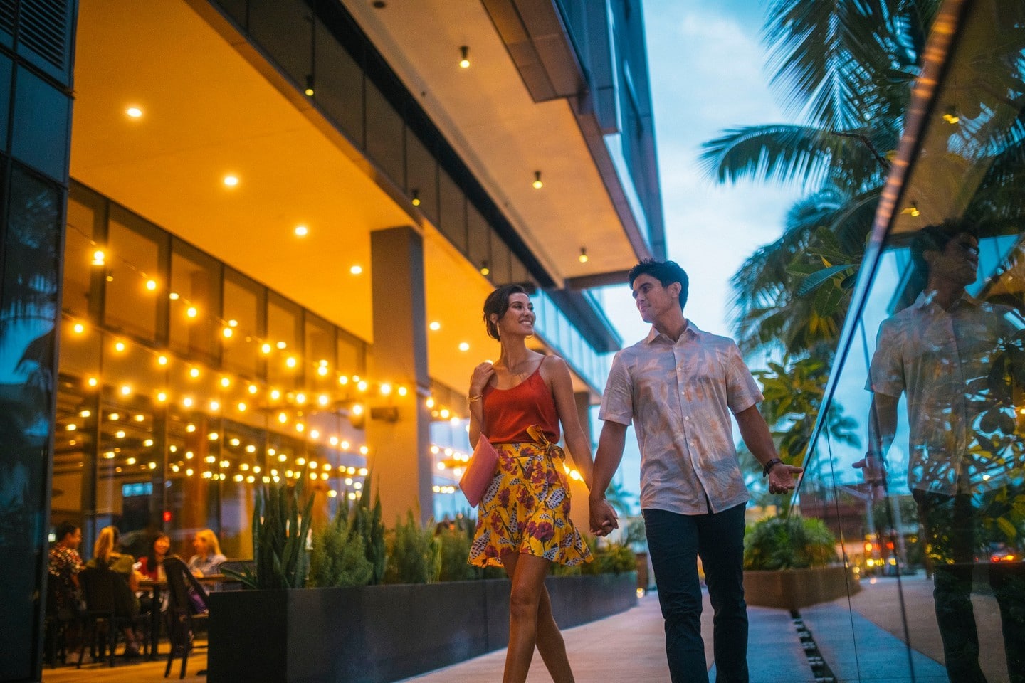 Celebrate New Year’s Eve with a relaxing stroll through our open-air community before you enjoy this evening’s revelry. We’d love to see you here.
