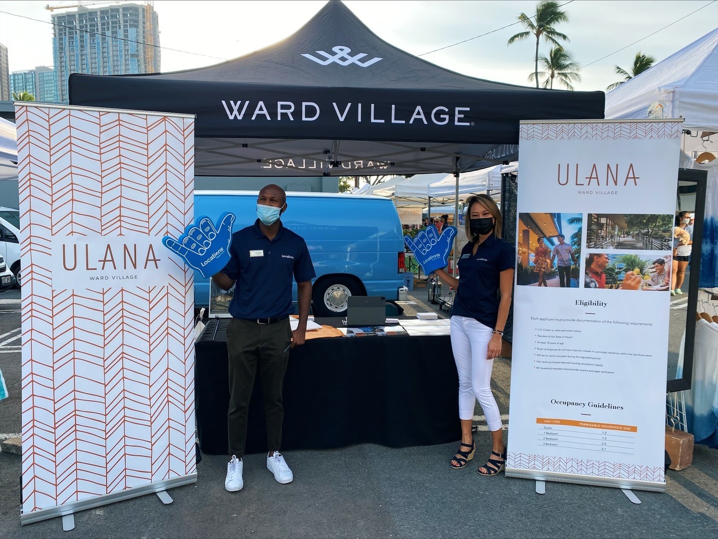 It’s the last month to pick up an application for Ulana! The Ulana Ward Village team will be at the Kaka‘ako Farmers Market on Saturday, December 4 so you can pick up an application as you get your shopping done. Ulana is going to be located minutes away from the Farmers Market, Kewalo Harbor and Ala Moana Beach Park, as well as all of the shopping, dining and entertainment in Ward Village. This reserved housing offering is available to Hawai‘i homebuyers who meet HCDA reserved housing criteria, with residences priced from $271,000 to $717,400.