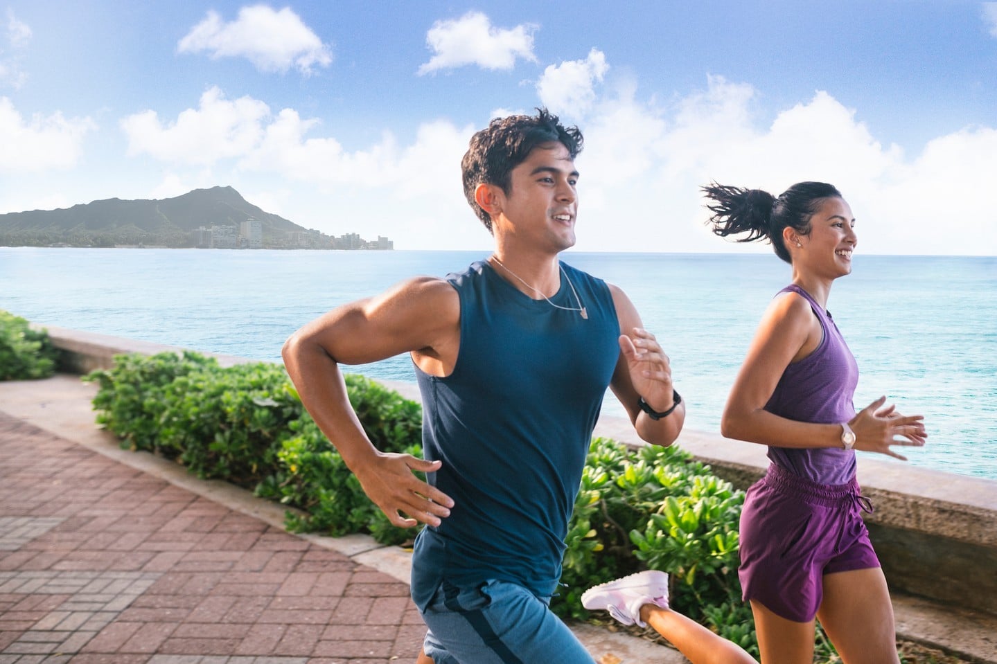 Kickstart your day with a new exercise routine. Whether you like to jog, swim or ride, we've got the perfect view for your morning fitness goals.