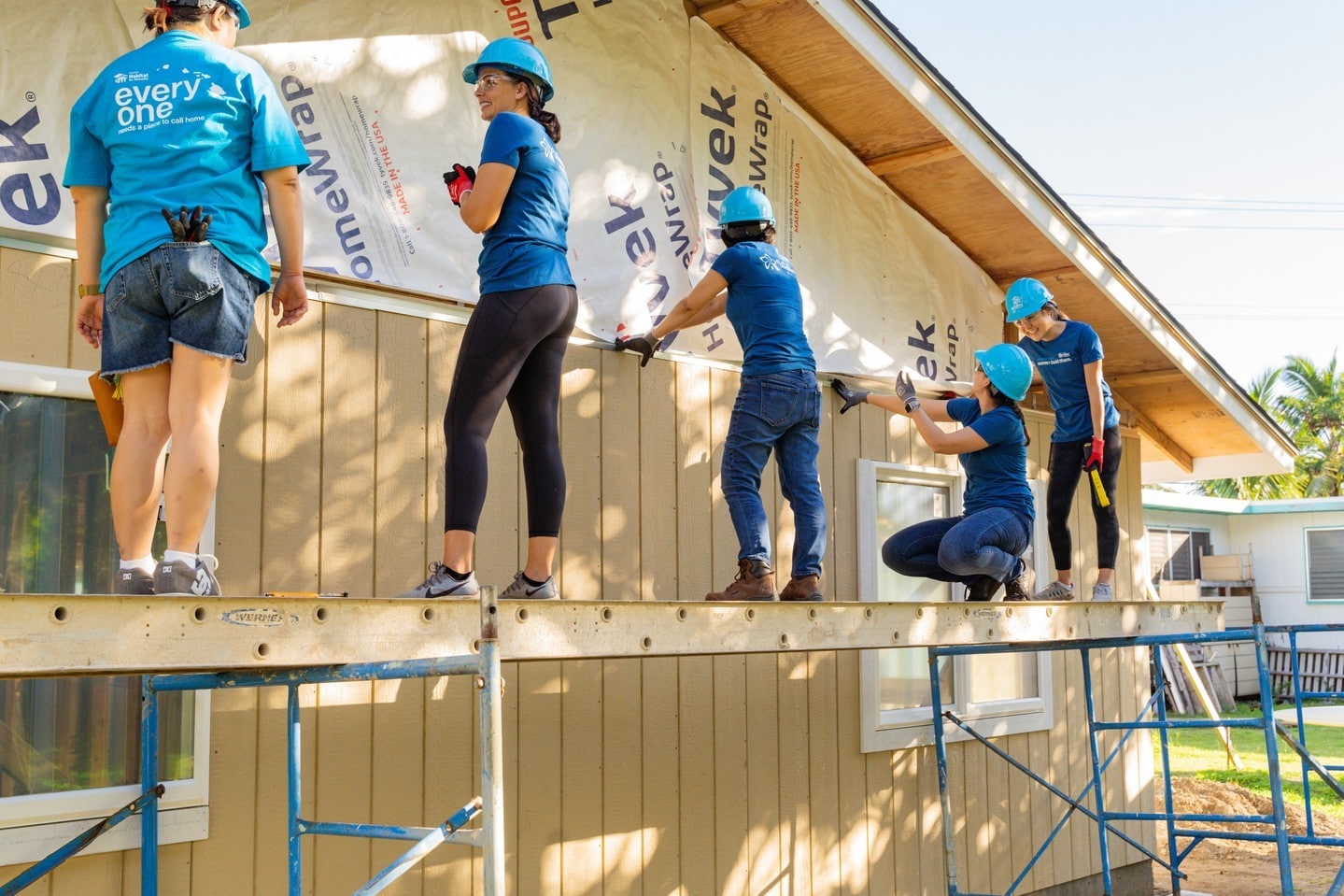 Together with the Honolulu Habitat for Humanity, Ward Village will host a build day for women volunteers to construct a house in Waimānalo for a local family. The March 11 event furthers our commitment to creating affordable housing on Oʻahu and acknowledges the vital role women play in building communities. We invite you to participate by making a donation or by signing up to volunteer with the Wahine Build team. Click the link in bio to learn more!