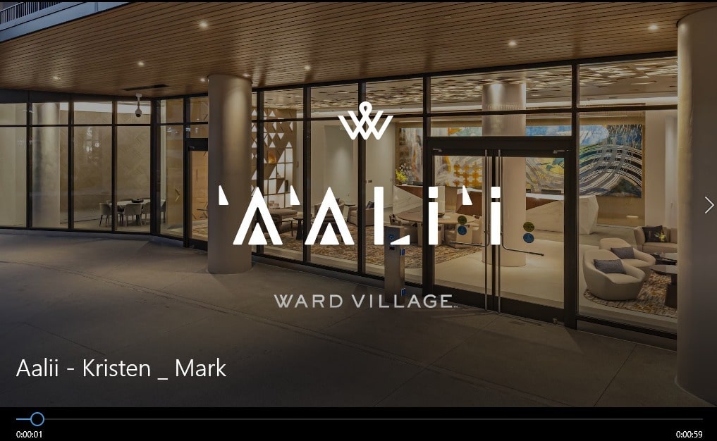 ‘A‘ali‘i is a living experience that is designed to inspire. That includes over 200 works of art by local artists. Kristen Reyno & Mark Kushimi discuss the vision behind their beautiful photography. Learn more at https://www.aaliiwardvillage.com/lifestyle/featured-artists/