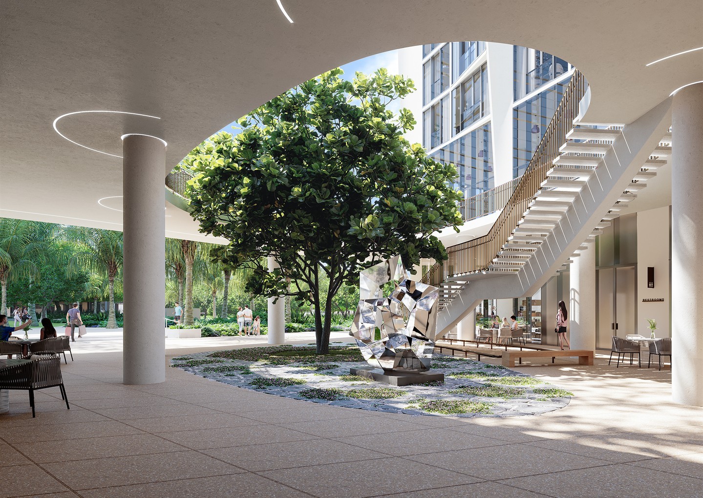 At Kōʻula, expansive open-air spaces create a seamless transition from the beautiful outside to the beautiful inside. Learn more about the thoughtfully designed spaces of Kōʻula in our link in bio.