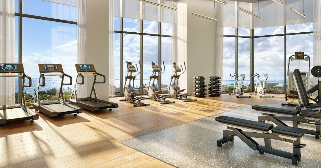 Opening this fall, Kōʻula’s indoor fitness center frames beautiful ocean views, while a dedicated outdoor fitness pavilion allows you to enjoy the trade winds. Learn more about Kōʻula’s one-of-a-kind fitness spaces at the link in our bio.