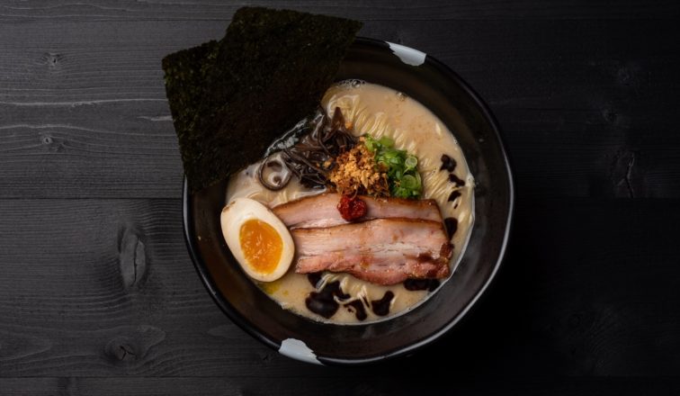 Bowl of ramen from JINYA Ramen Bar