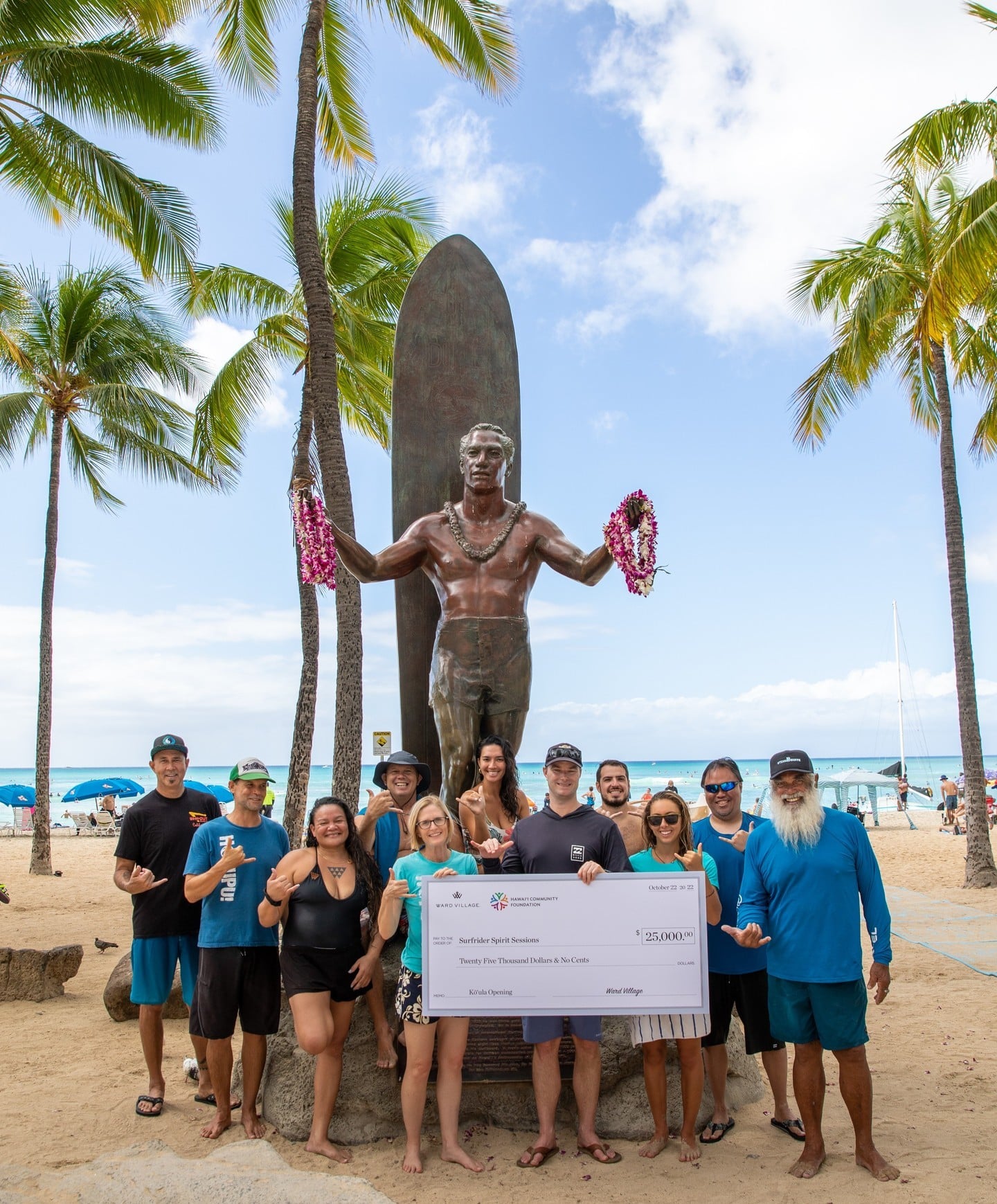 To celebrate the opening of Kōʻula, Ward Village donated $25,000 to @surfriderspiritsessions, aiding in the creation and implementation of holistic ocean-based education, mentoring programs and activities that support youth facing barriers.