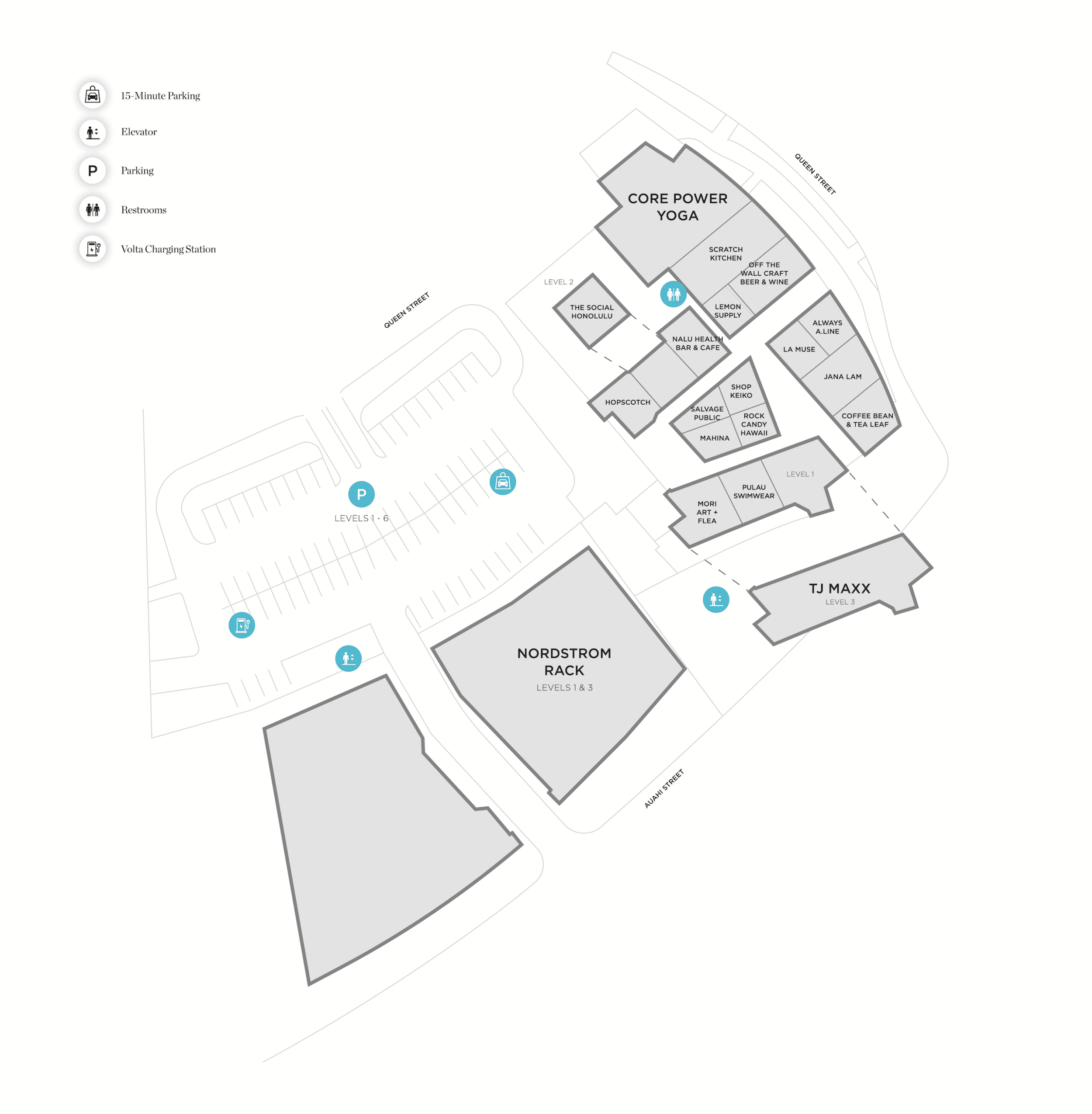 East Village Shops + South Shore Market Floorplan