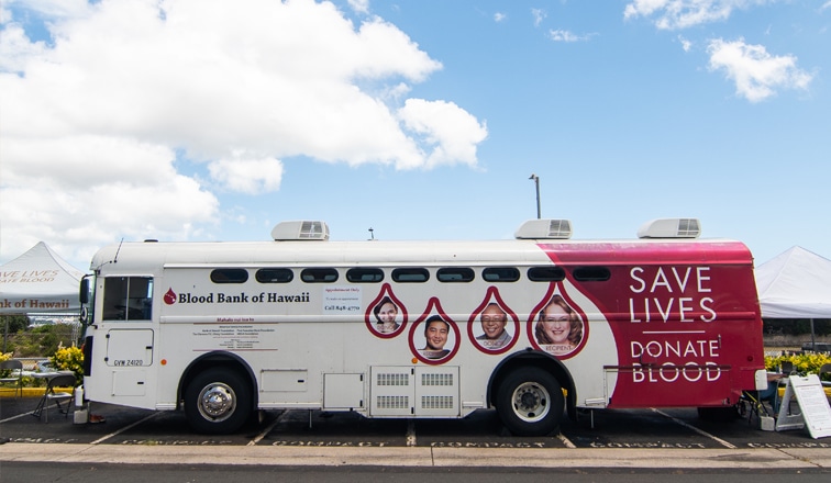 Blood Bank of Hawaii – Blood Drive