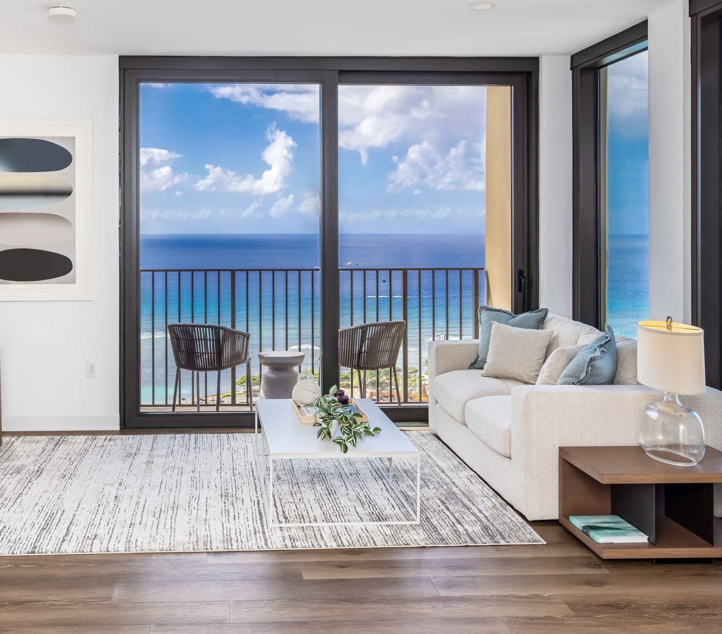 With views of the Pacific Ocean and Koʻolau mountains, the exceptional beauty of Hawai‘i can be seen and felt throughout your entire home at ‘A‘ali‘i. Discover more about these furnished move-in ready residences at www.aaliiwardvillage.com.