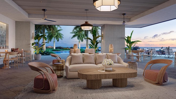 From warm and reflective colors in shared spaces to light and airy residences that connect you to nature, see how designer Nicole Hollis’ material choices create a sense of calm at Kalae. Learn more at www.kalaewardvillage.com.