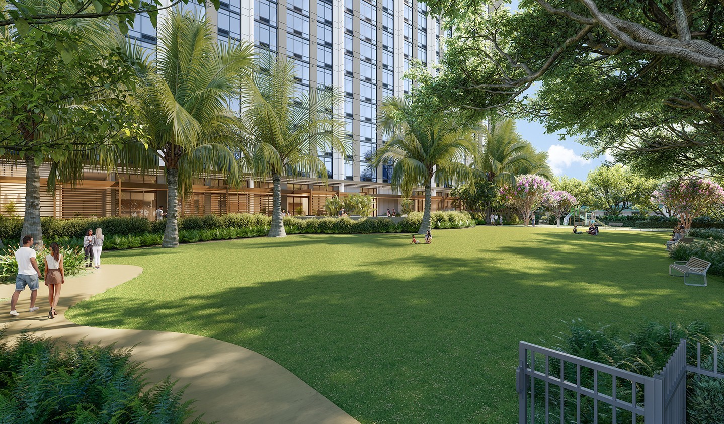 With the addition of Ka La‘i o Kukuluāe‘o, a future-planned park and children’s play area, you’ll enjoy wide-open green spaces and landscaped sidewalks connecting our vibrant neighborhood. Click the link in our bio to explore the surrounding beaches and parks at Ward Village.