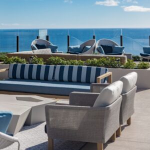 At ‘A‘ali‘i, the Lānai 42 Sky Deck caters to each chapter of your day. This rooftop amenity space provides one-of-a-kind leisure and fitness from sunrise to sunset, all with scenic ocean views. Visit www.aaliiwardvillage.com to learn more about these furnished, move-in ready residences.