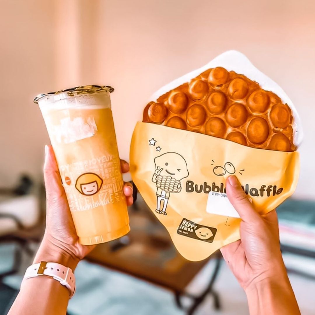 Enjoy boba and treats while you explore creations by talented local artisans at the Boba Stop &amp; Shop on Sunday, April 2 from 12pm – 5pm at @happylemonhawaii in Ward Centre!