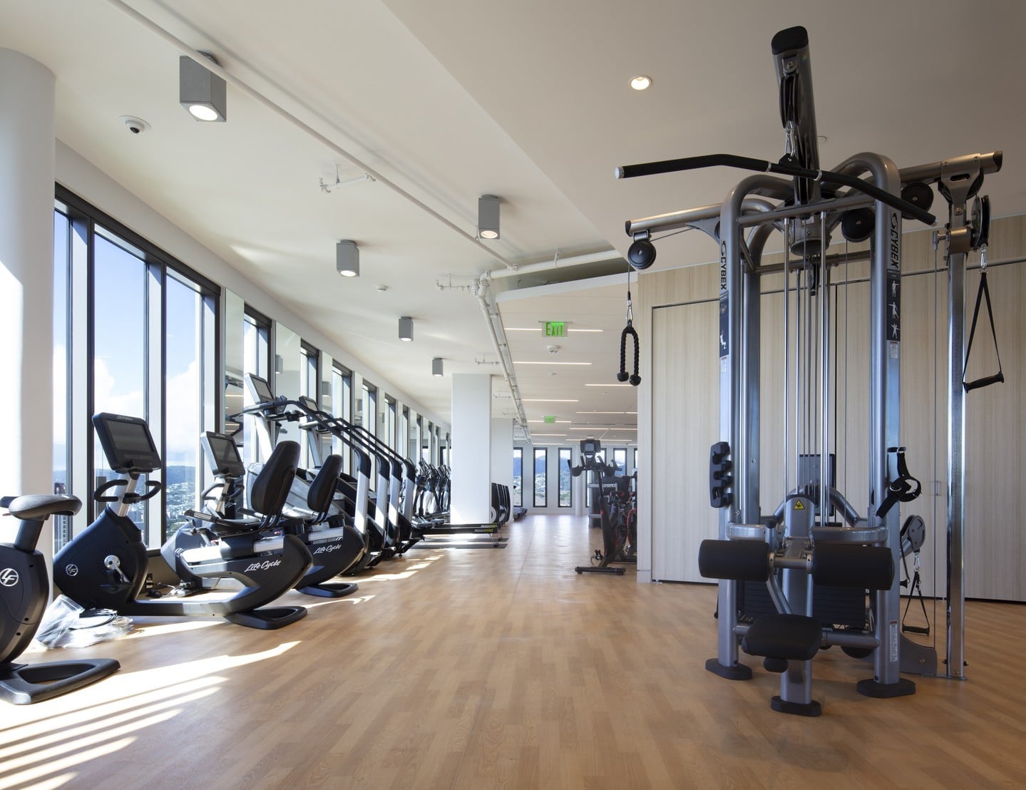 Greet the day with one-of-a-kind amenities at the Lānai 42 Sky Deck, featuring a fitness center and yoga studio with sweeping views of the island. Learn more about the lifestyle at ʻAʻaliʻi at https://www.aaliiwardvillage.com/.