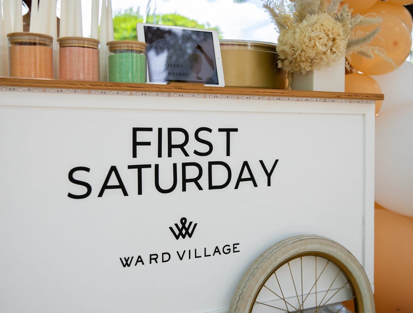 Bring your family to our First Saturday Celebration on September 2 at the Ward Centre Courtyard. Starting at 1pm, @sugarlinabakeshop will share its sweet, vibrant macarons, while supplies last.