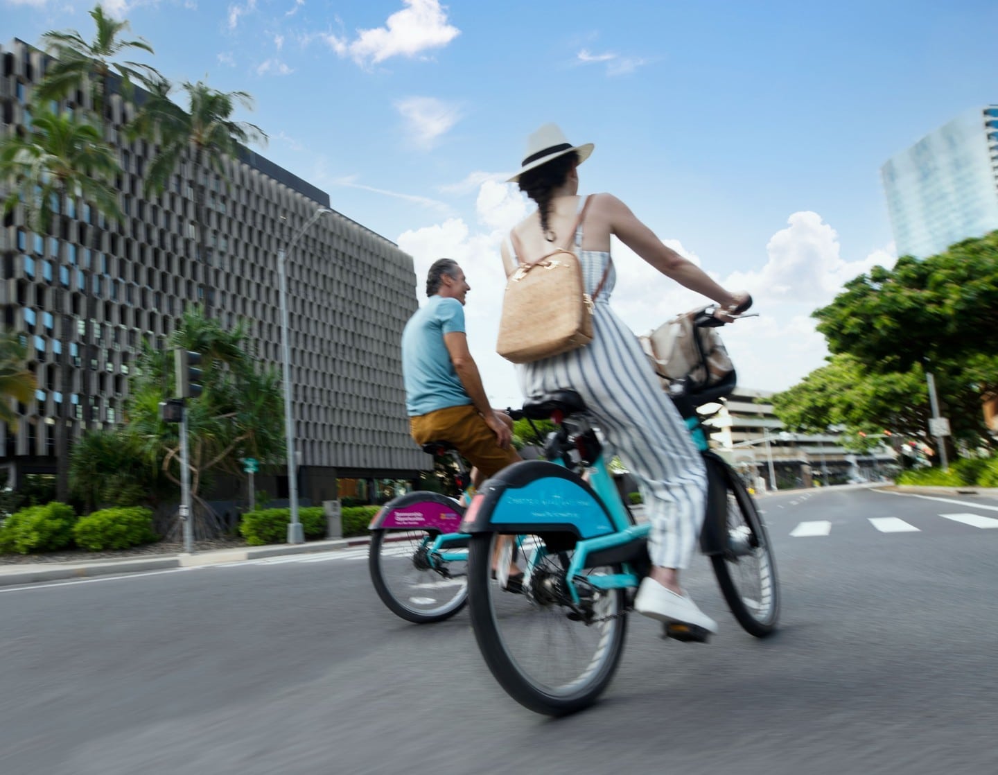Cruise Ward Village and the surrounding parks on two wheels! With 