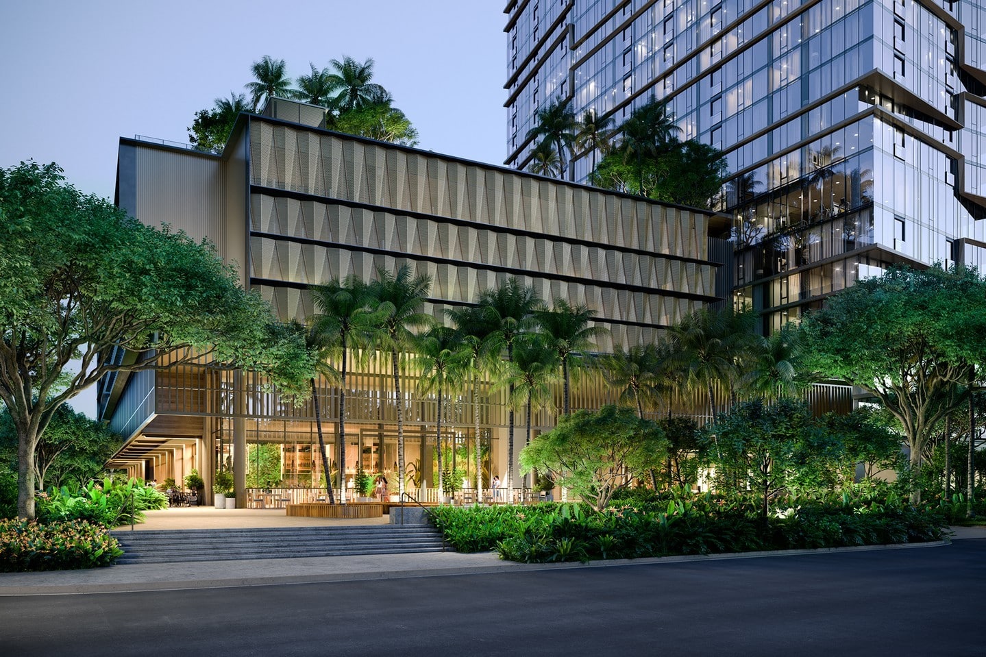 The Park Ward Village is surrounded by ample green space as well as pedestrian- and bike-friendly streets. Here, you’ll stroll tree-lined sidewalks, enjoy one-of-a-kind shopping, dining, and convenient access to the beauty of Hawaiʻi.