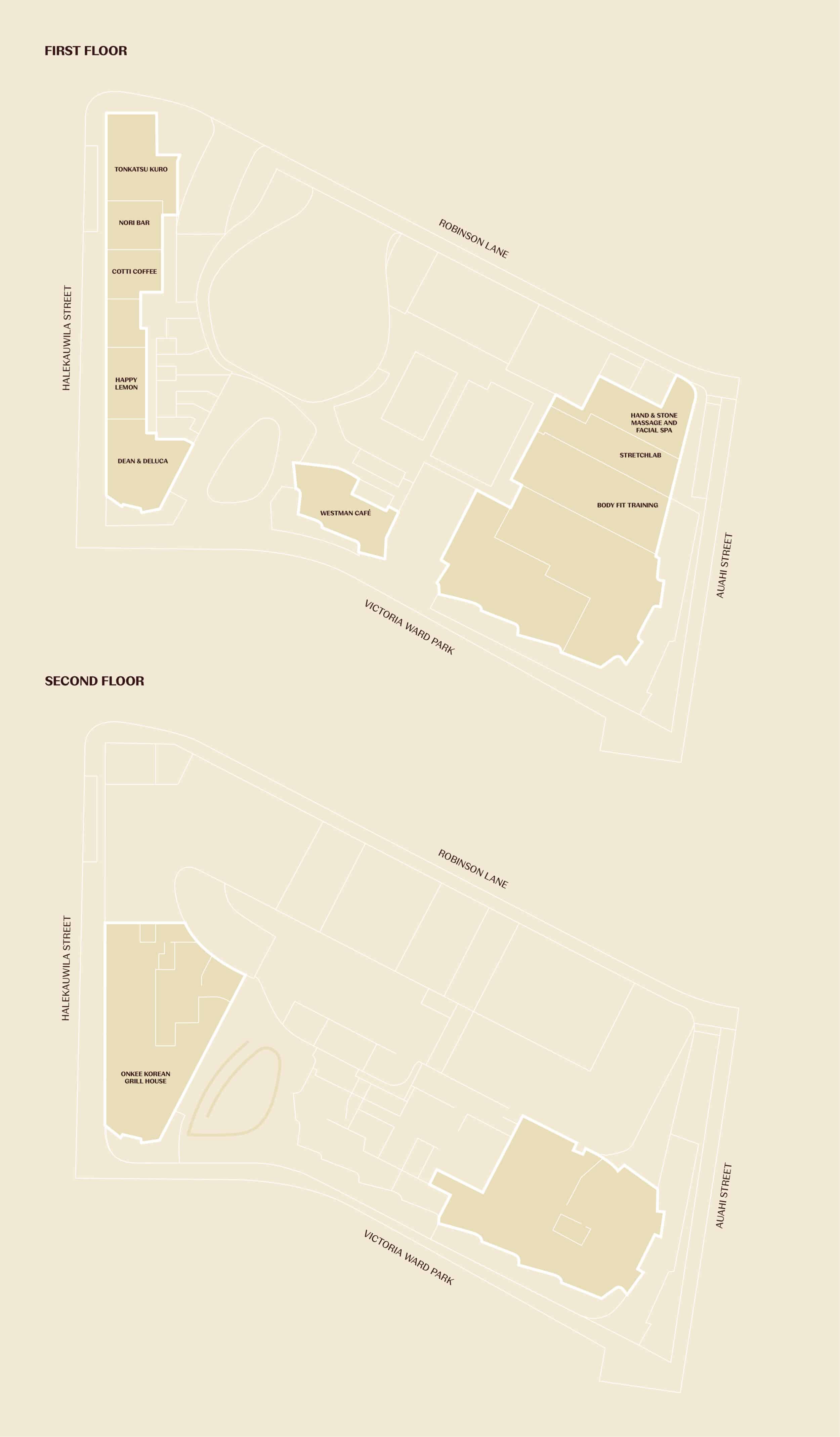 Kō‘ula Shops Floorplan