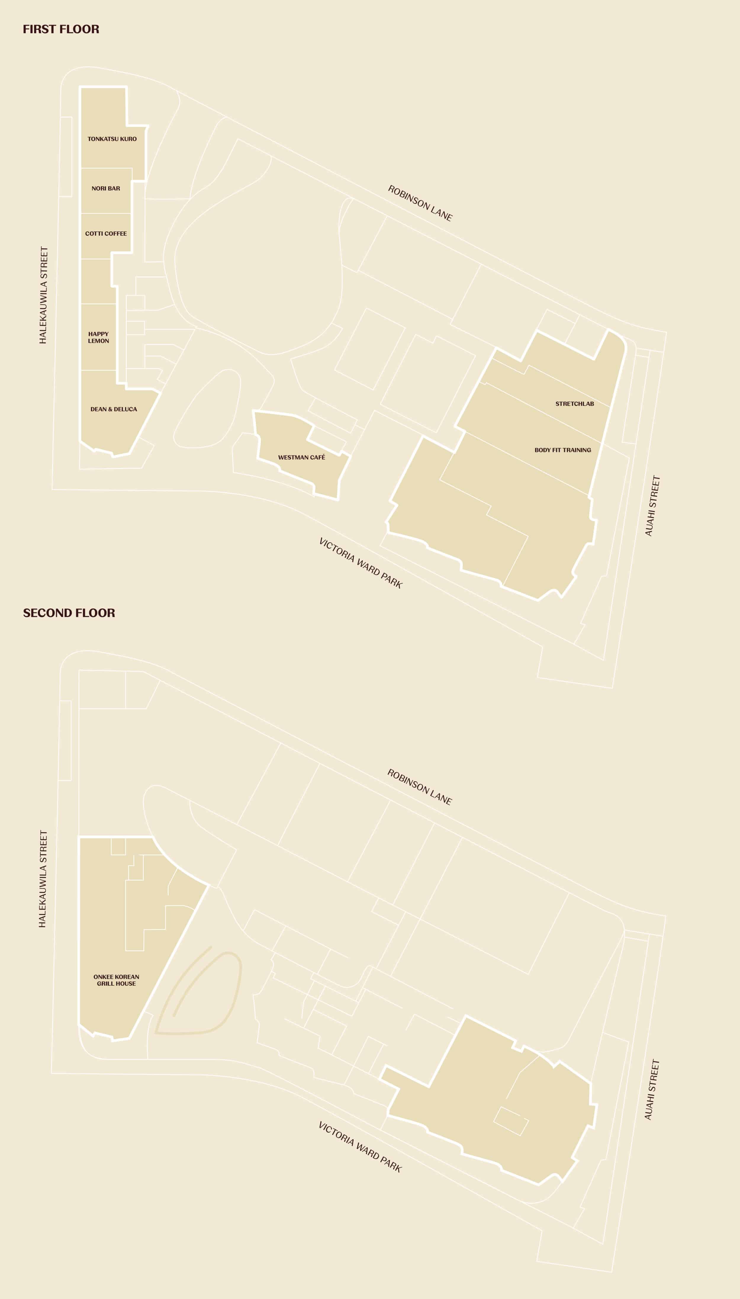 Kō‘ula Shops Floorplan