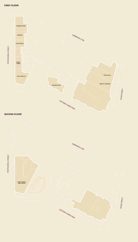 Kō‘ula Shops Floorplan