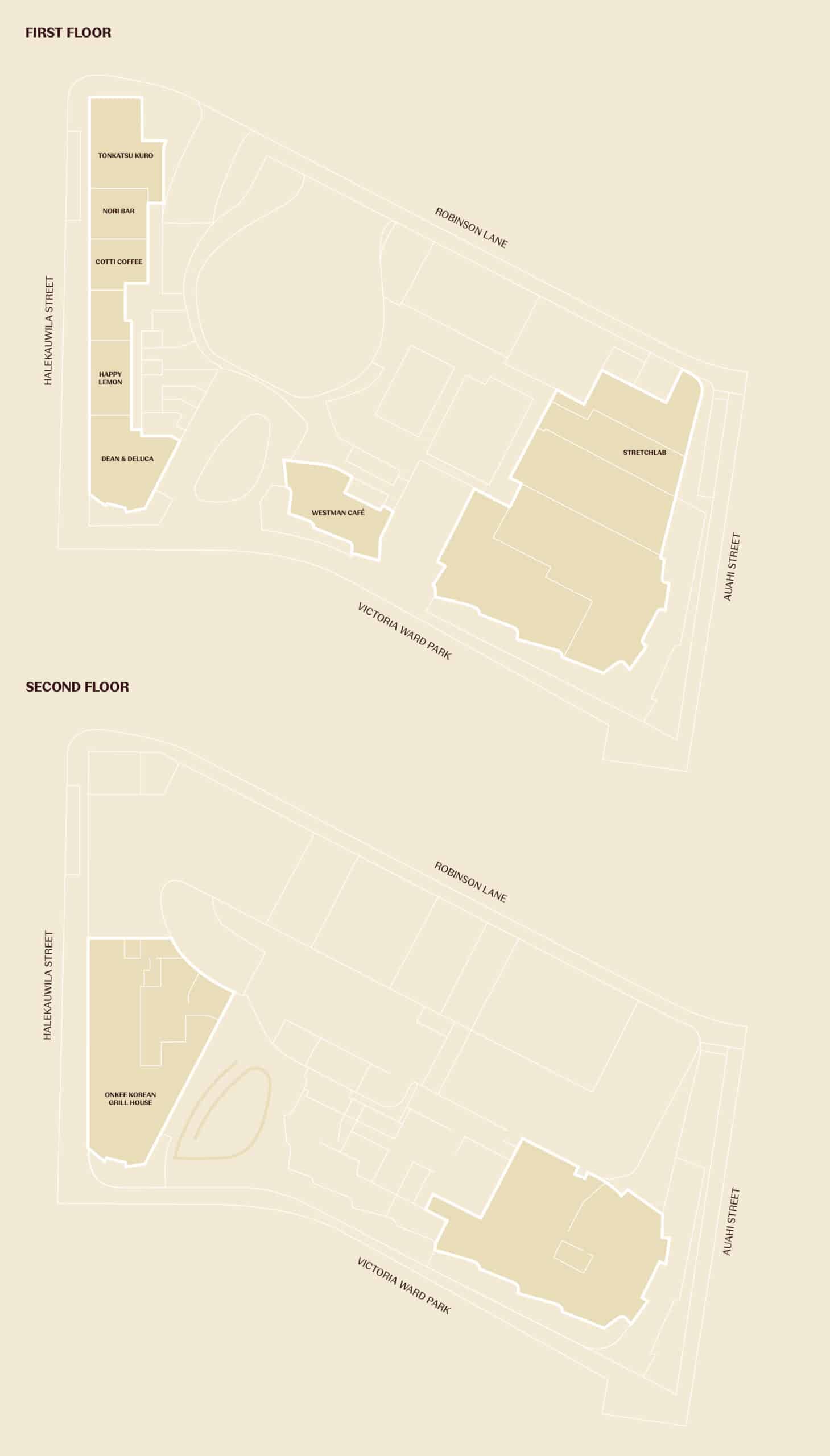Kō‘ula Shops Floorplan