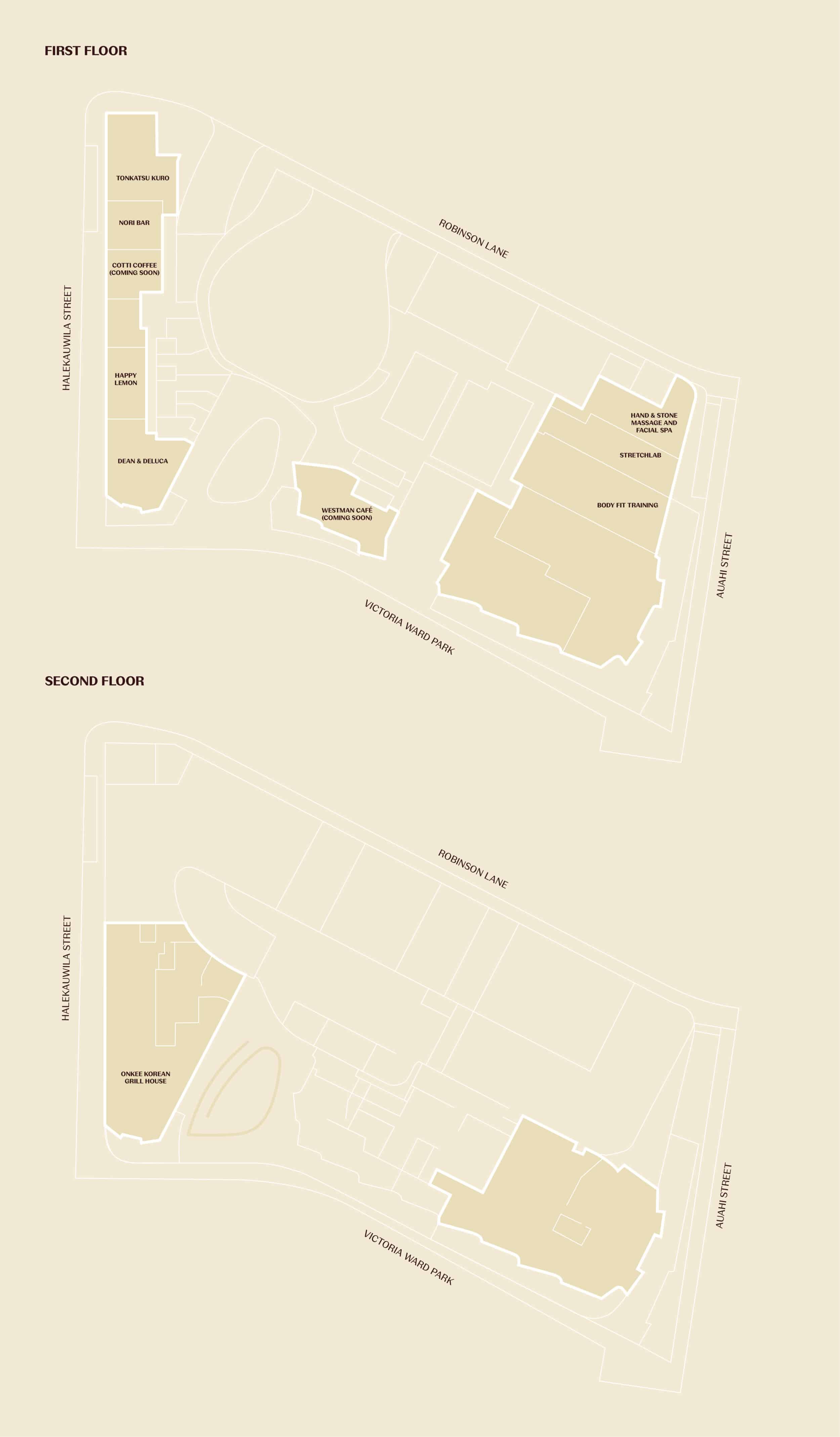 Kō‘ula Shops Floorplan
