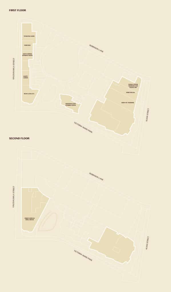 Kō‘ula Shops Floorplan