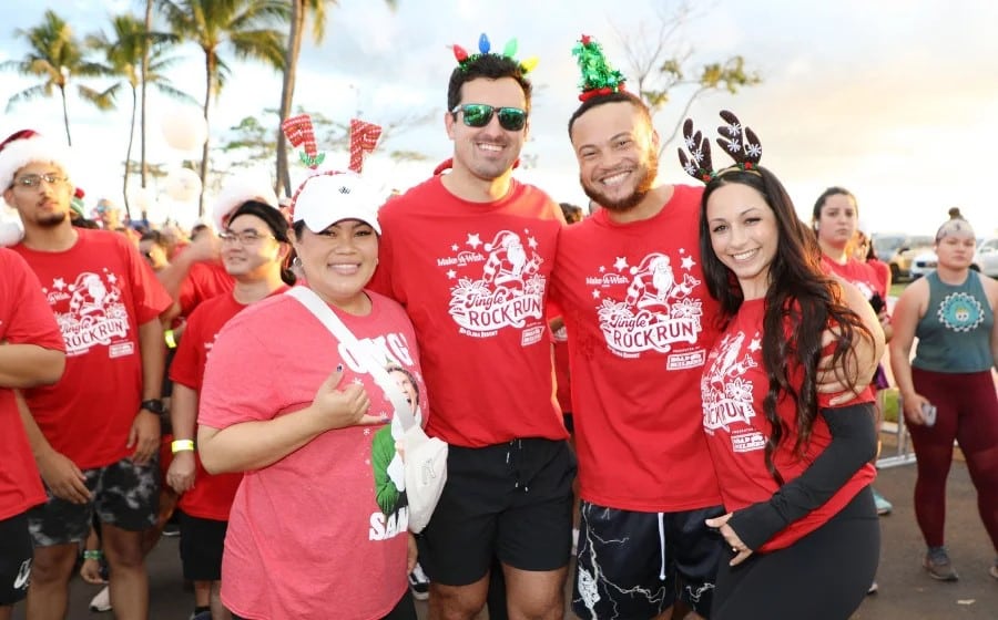 Make-A-Wish Hawaii’s 11th annual Jingle Rock Run